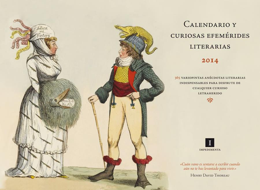 CALENDARIO ANÉCDOTAS LITERARIAS 2014 | 9788415578994 | AA.VV | Llibreria La Font de Mimir - Llibreria online Barcelona - Comprar llibres català i castellà