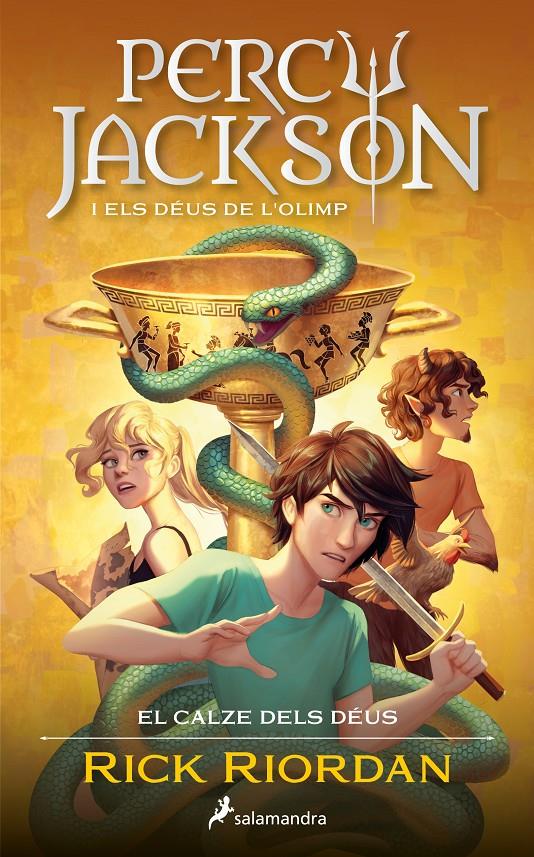 PERCY JACKSON I EL CALZE DELS DÉUS (PERCY JACKSON I ELS DÉUS DE L'OLIMP 6) | 9788419275516 | RIORDAN, RICK | Llibreria La Font de Mimir - Llibreria online Barcelona - Comprar llibres català i castellà