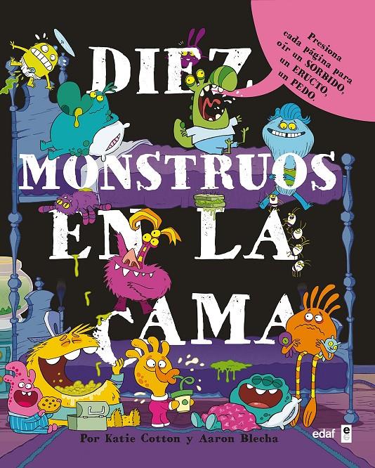 DIEZ MONSTRUOS EN LA CAMA | 9788441434080 | KARIE COTTON Y AARON BLECHA | Llibreria La Font de Mimir - Llibreria online Barcelona - Comprar llibres català i castellà