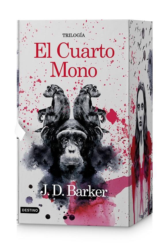 COFRE TRILOGÍA EL CUARTO MONO | 9788423369652 | BARKER, J.D. | Llibreria La Font de Mimir - Llibreria online Barcelona - Comprar llibres català i castellà