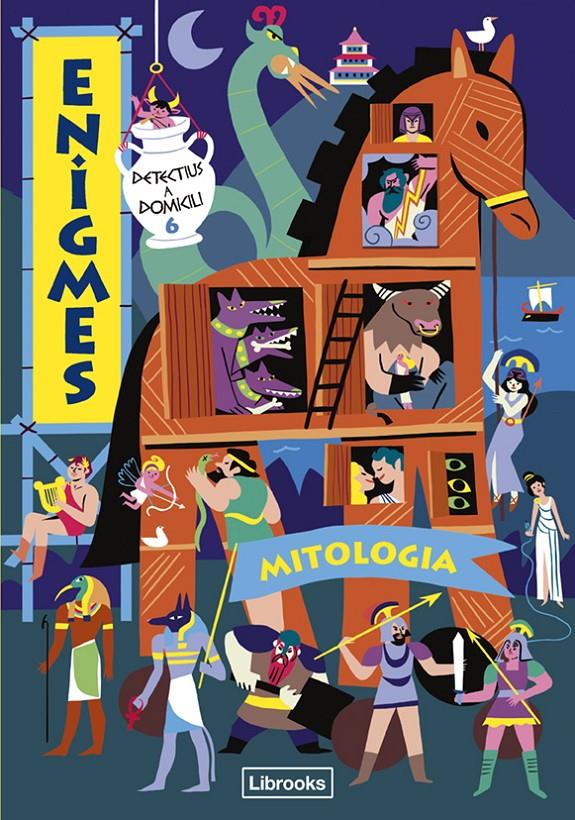 ENIGMES. DETECTIUS A DOMICILI 6. MITOLOGIA | 9788412683998 | MARTIN, PAUL | Llibreria La Font de Mimir - Llibreria online Barcelona - Comprar llibres català i castellà