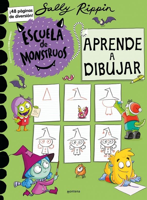 ESCUELA DE MONSTRUOS - APRENDE A DIBUJAR | 9791387598112 | RIPPIN, SALLY | Llibreria La Font de Mimir - Llibreria online Barcelona - Comprar llibres català i castellà