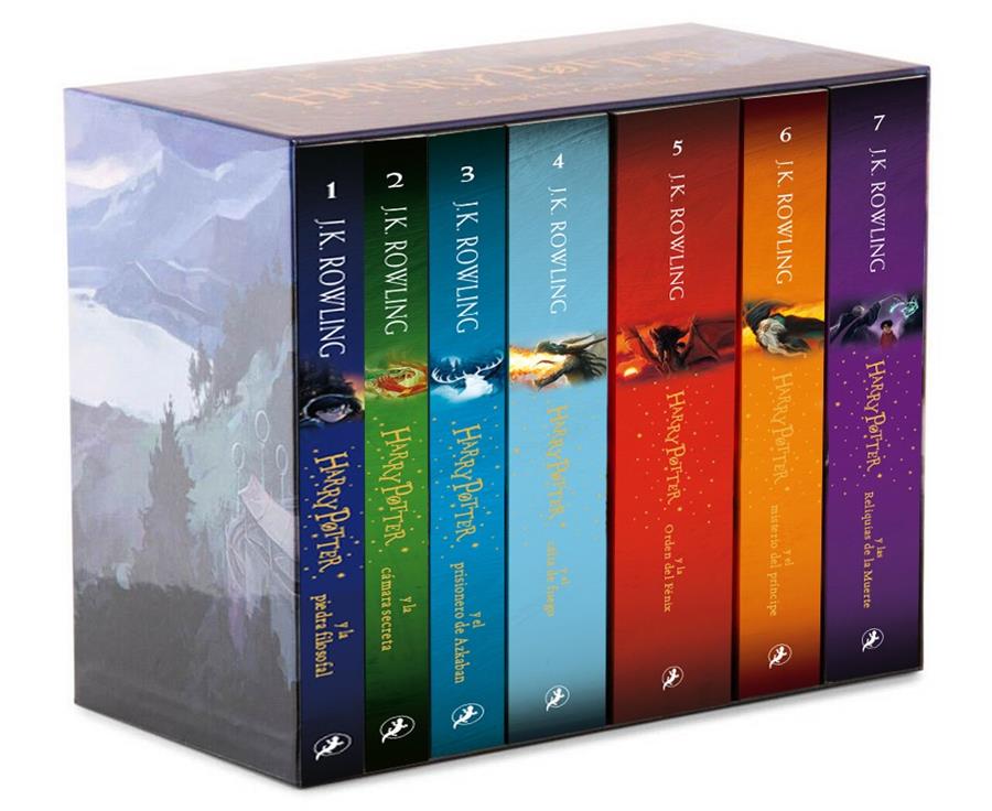 PACK HARRY POTTER - LA SERIE COMPLETA | 9788418173196 | ROWLING, J.K. | Llibreria La Font de Mimir - Llibreria online Barcelona - Comprar llibres català i castellà