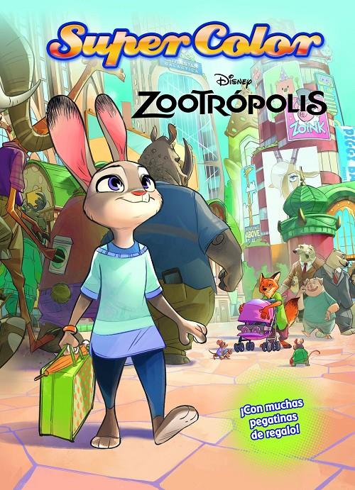 ZOOTRÓPOLIS. SUPERCOLOR | 9788499517414 | DISNEY | Llibreria La Font de Mimir - Llibreria online Barcelona - Comprar llibres català i castellà