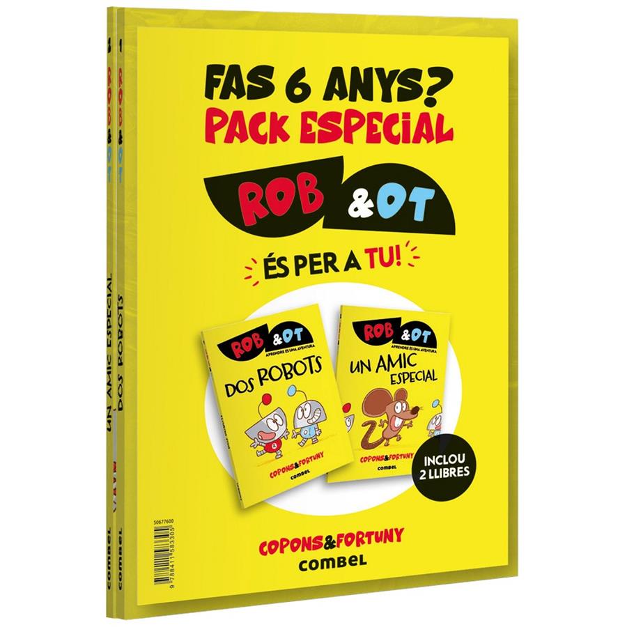 PACK ROB&OT (1 I 2) | 9788411583305 | COPONS RAMON, JAUME/COPONS RAMON, JAUME | Llibreria La Font de Mimir - Llibreria online Barcelona - Comprar llibres català i castellà