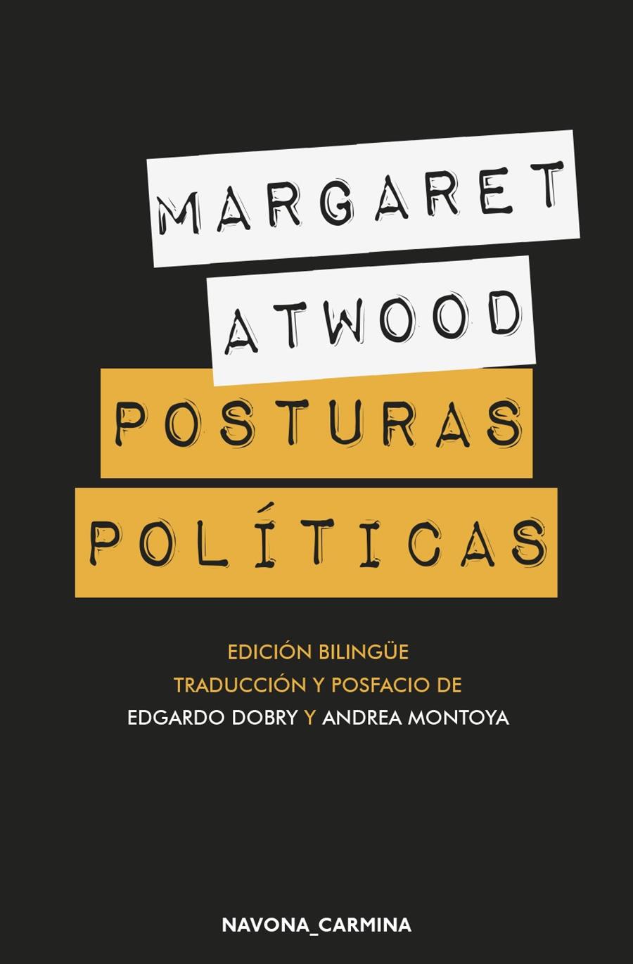 POSTURAS POLÍTICAS | 9788417978136 | MARGARET ATWOOD | Llibreria La Font de Mimir - Llibreria online Barcelona - Comprar llibres català i castellà