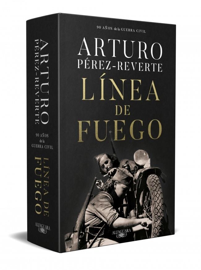 LÍNEA DE FUEGO (EDICIÓN CONMEMORATIVA POR EL 90º ANIVERSARIO DE LA GUERRA CIVIL) | 9791387846916 | PÉREZ-REVERTE, ARTURO | Llibreria La Font de Mimir - Llibreria online Barcelona - Comprar llibres català i castellà