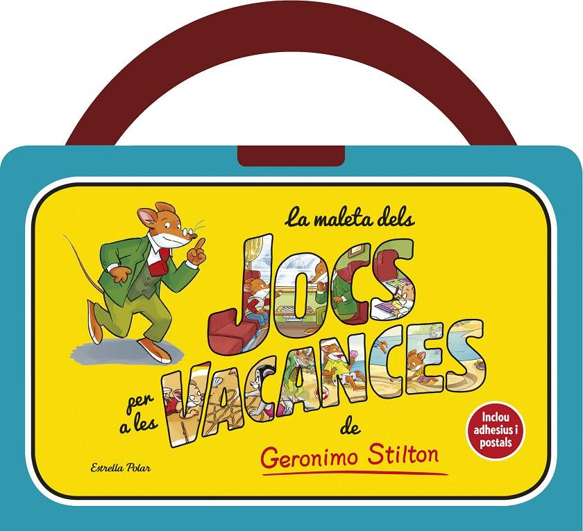 LA MALETA DE JOCS PER A LES VACANCES DE GERONIMO STILTON | 9788490572047 | STILTON, GERONIMO | Llibreria La Font de Mimir - Llibreria online Barcelona - Comprar llibres català i castellà
