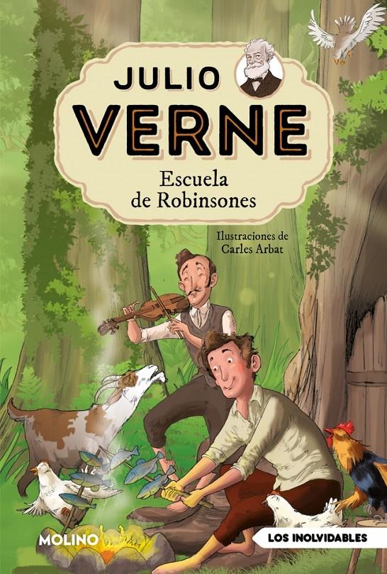 JULIO VERNE - ESCUELA DE ROBINSONES (EDICIÓN ACTUALIZADA, ILUSTRADA Y ADAPTADA) | 9788427245853 | VERNE, JULIO | Llibreria La Font de Mimir - Llibreria online Barcelona - Comprar llibres català i castellà
