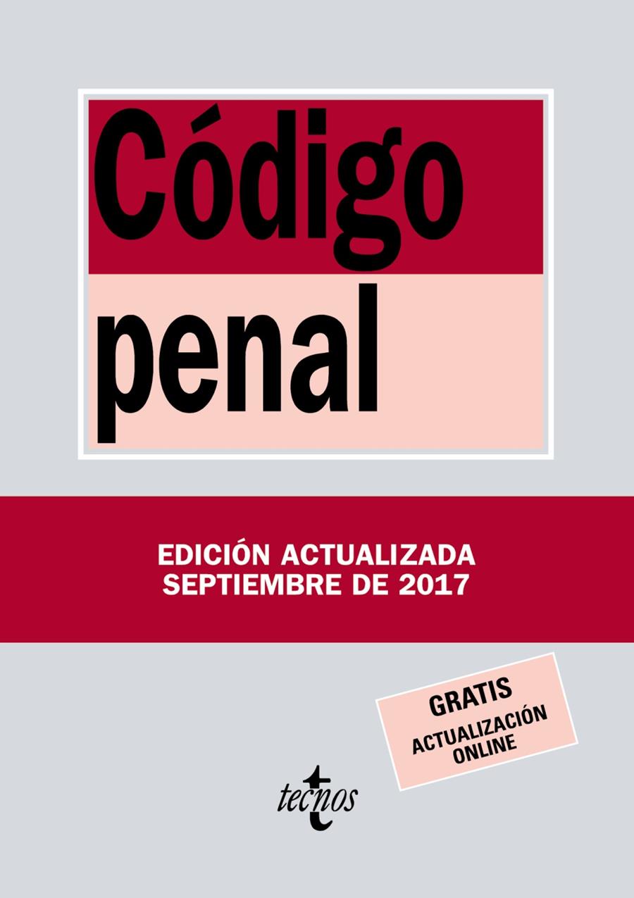 CÓDIGO PENAL | 9788430971770 | EDITORIAL TECNOS | Llibreria La Font de Mimir - Llibreria online Barcelona - Comprar llibres català i castellà