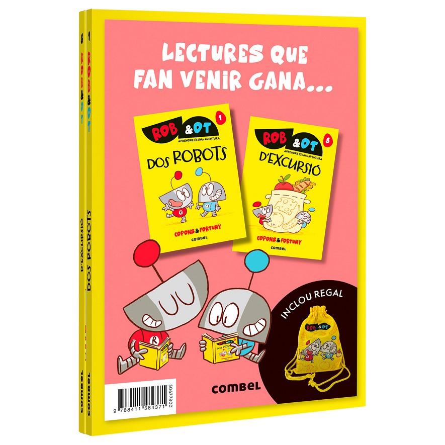 PACK ROB&OT (1 I 8). TORNADA A L'ESCOLA | 9788411584371 | COPONS RAMON, JAUME/COPONS RAMON, JAUME | Llibreria La Font de Mimir - Llibreria online Barcelona - Comprar llibres català i castellà