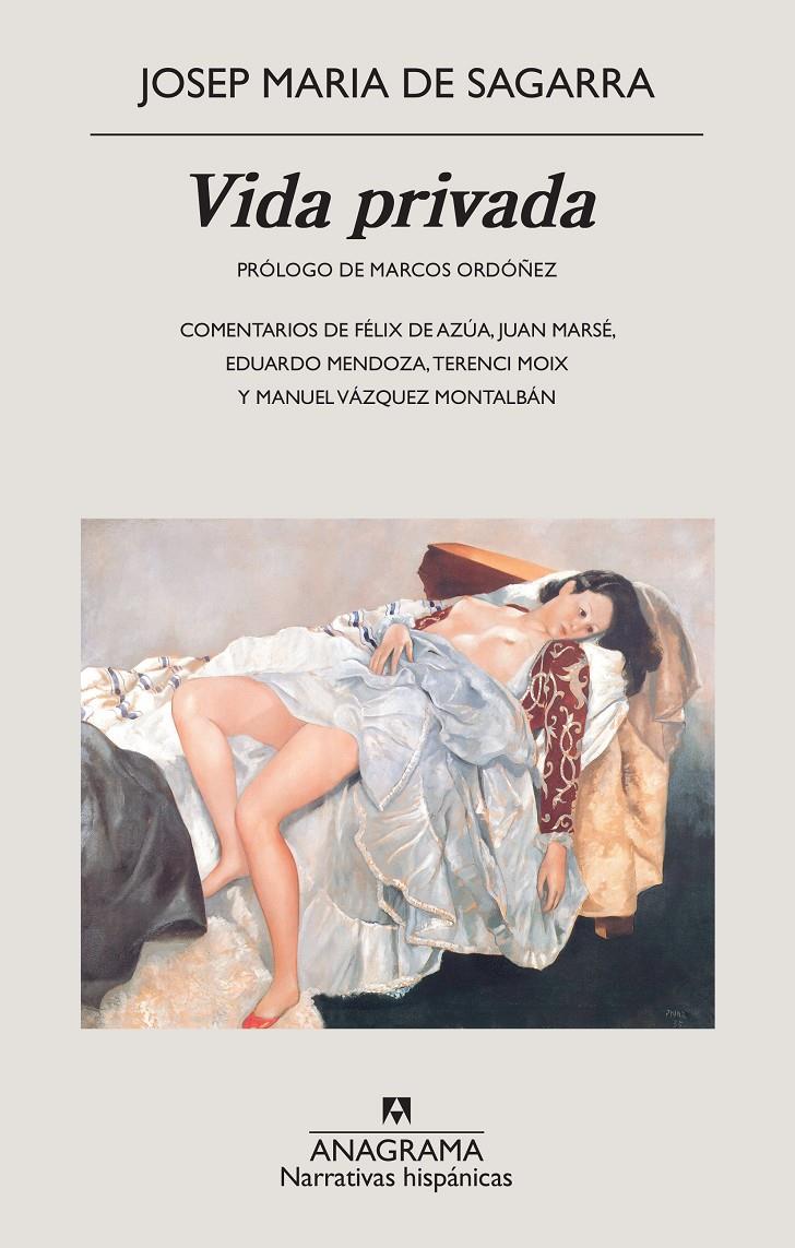 VIDA PRIVADA | 9788433998880 | SAGARRA, JOSEP MARIA DE | Llibreria La Font de Mimir - Llibreria online Barcelona - Comprar llibres català i castellà