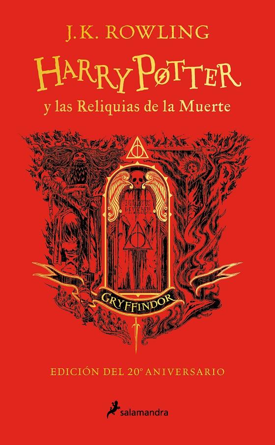 HARRY POTTER Y LAS RELIQUIAS DE LA MUERTE (EDICIÓN GRYFFINDOR DEL 20º ANIVERSARI | 9788418797057 | ROWLING, J.K. | Llibreria La Font de Mimir - Llibreria online Barcelona - Comprar llibres català i castellà