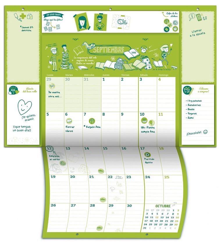 TU CALENDARIO FAMILIAR | 9788448022211 | AA. VV. | Llibreria La Font de Mimir - Llibreria online Barcelona - Comprar llibres català i castellà