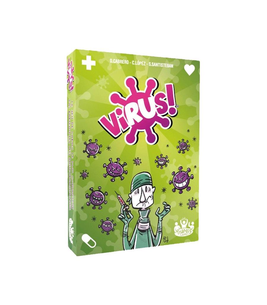 JUEGO DE CARTAS VIRUS | 8437028641656 | Llibreria La Font de Mimir - Llibreria online Barcelona - Comprar llibres català i castellà