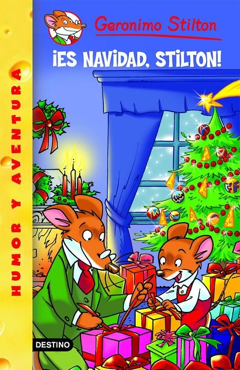 ES NAVIDAD, STILTON | 9788408074502 | STILTON, GERONIMO | Llibreria La Font de Mimir - Llibreria online Barcelona - Comprar llibres català i castellà