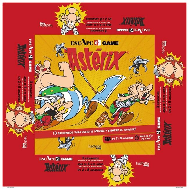 ESCAPE GAME ASTERIX | 9788418182334 | VARIOS AUTORES | Llibreria La Font de Mimir - Llibreria online Barcelona - Comprar llibres català i castellà