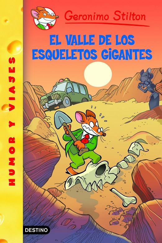 GS44. VALLE ESQUELETOS GIGANTES | 9788408102144 | GERONIMO STILTON | Llibreria La Font de Mimir - Llibreria online Barcelona - Comprar llibres català i castellà