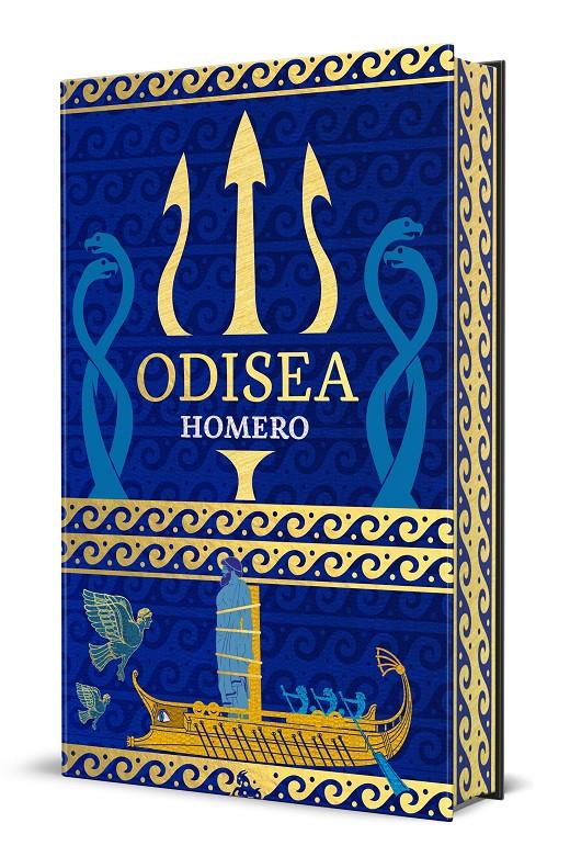 ODISEA. EDICIÓN LIMITADA CON CANTOS DECORADOS | 9788408322108 | HOMERO | Llibreria La Font de Mimir - Llibreria online Barcelona - Comprar llibres català i castellà