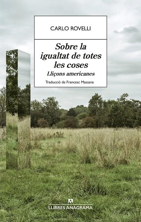 SOBRE LA IGUALTAT DE TOTES LES COSES | 9788433951021 | ROVELLI, CARLO | Llibreria La Font de Mimir - Llibreria online Barcelona - Comprar llibres català i castellà