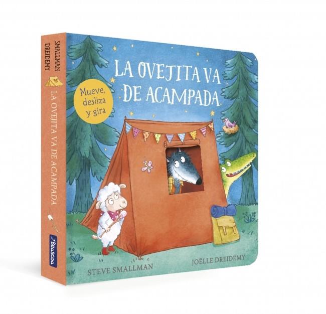 LA OVEJITA VA DE ACAMPADA (LA OVEJITA QUE VINO A CENAR. LIBRO DE CARTÓN) | 9788448870393 | SMALLMAN, STEVE | Llibreria La Font de Mimir - Llibreria online Barcelona - Comprar llibres català i castellà
