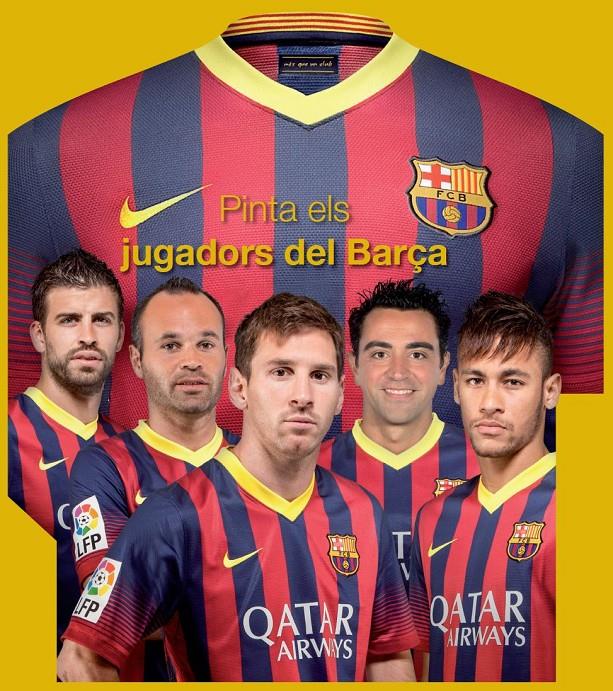 PINTA ELS JUGADORS DEL BARÇA! | 9788490572573 | MARIANI, ANDRÉS / BATEC, S. L. PRODUCCIONES | Llibreria La Font de Mimir - Llibreria online Barcelona - Comprar llibres català i castellà