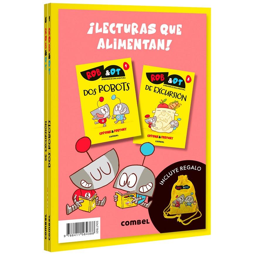 PACK ROB&OT (1 Y 8). VUELTA AL COLE | 9788411584388 | COPONS RAMON, JAUME/COPONS RAMON, JAUME | Llibreria La Font de Mimir - Llibreria online Barcelona - Comprar llibres català i castellà