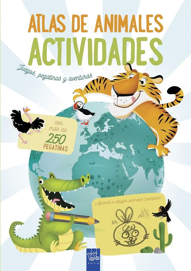 ATLAS DE ANIMALES. ACTIVIDADES | 9788408200079 | YOYO | Llibreria La Font de Mimir - Llibreria online Barcelona - Comprar llibres català i castellà