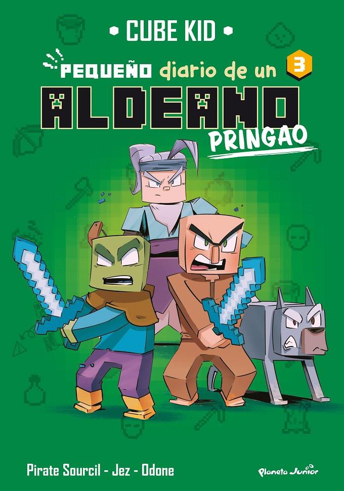 MINECRAFT. PEQUEÑO DIARIO DE UN ALDEANO PRINGAO 3 | 9788408275725 | CUBE KID | Llibreria La Font de Mimir - Llibreria online Barcelona - Comprar llibres català i castellà