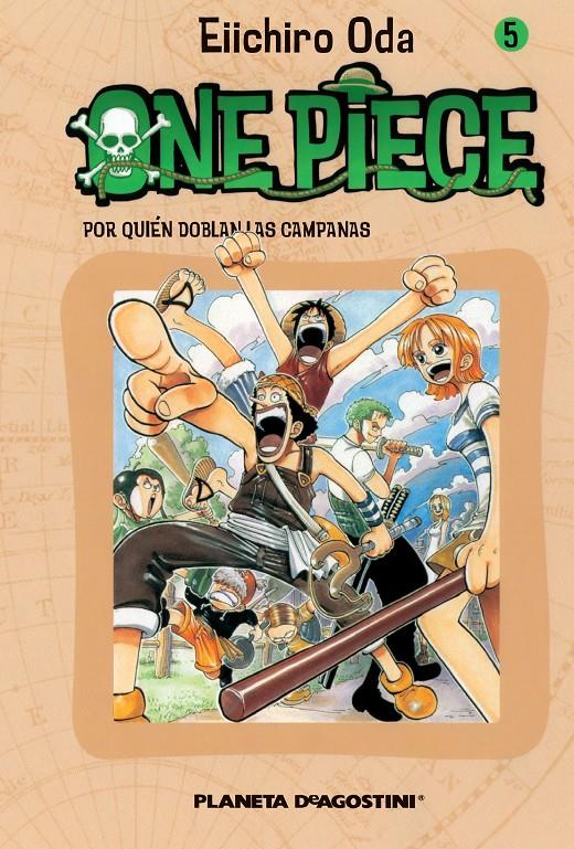 ONE PIECE Nº 5 | 9788468471563 | EIICHIRO ODA | Llibreria La Font de Mimir - Llibreria online Barcelona - Comprar llibres català i castellà