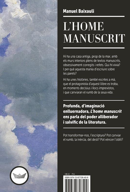 L'HOME MANUSCRIT | 9791387726409 | BAIXAULI MATEU, MANUEL | Llibreria La Font de Mimir - Llibreria online Barcelona - Comprar llibres català i castellà