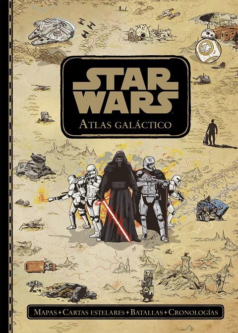 STAR WARS. ATLAS GALÁCTICO | 9788408162919 | STAR WARS | Llibreria La Font de Mimir - Llibreria online Barcelona - Comprar llibres català i castellà