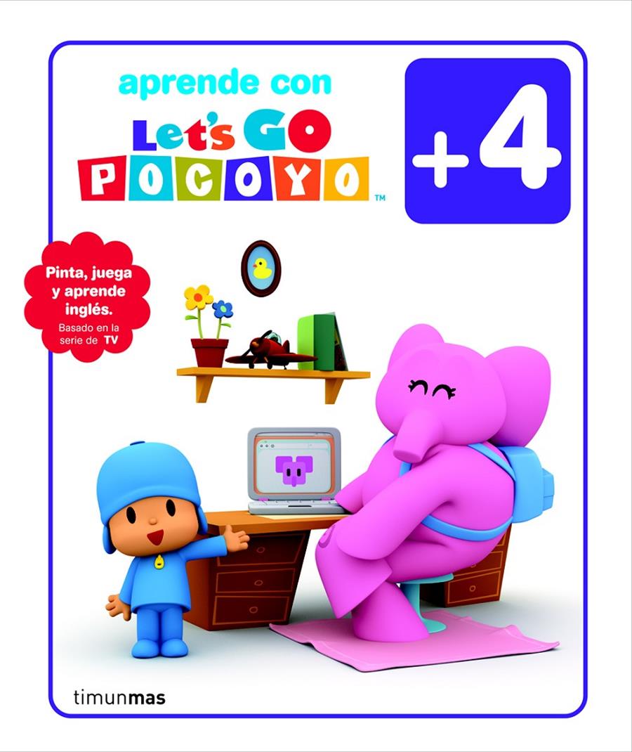 POCOYO LET'S GO. LIBRO DE ACTIVIDADES +4 | 9788408101895 | ZINKIA | Llibreria La Font de Mimir - Llibreria online Barcelona - Comprar llibres català i castellà