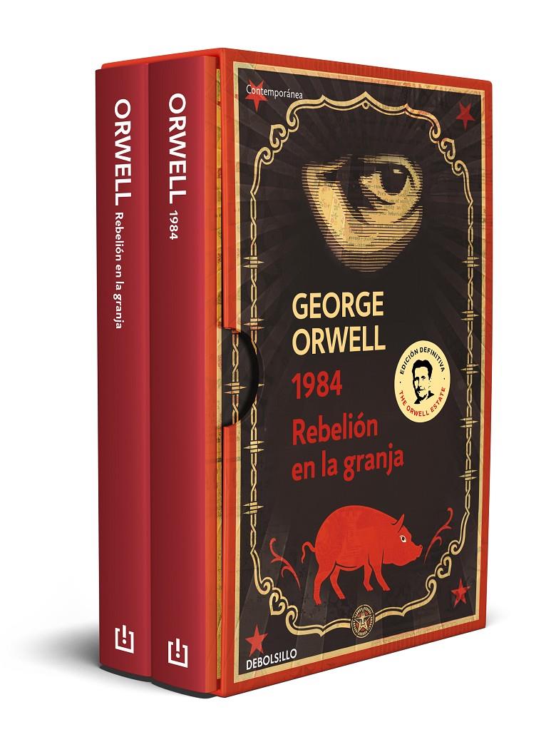 GEORGE ORWELL (PACK CON LAS EDICIONES DEFINITIVAS AVALADAS POR THE ORWELL ESTATE | 9788466358507 | ORWELL, GEORGE | Llibreria La Font de Mimir - Llibreria online Barcelona - Comprar llibres català i castellà