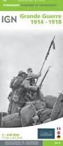 GRANDE GUERRE 1914-1918 1:410.000 -IGN | 9782758532439 | Llibreria La Font de Mimir - Llibreria online Barcelona - Comprar llibres català i castellà