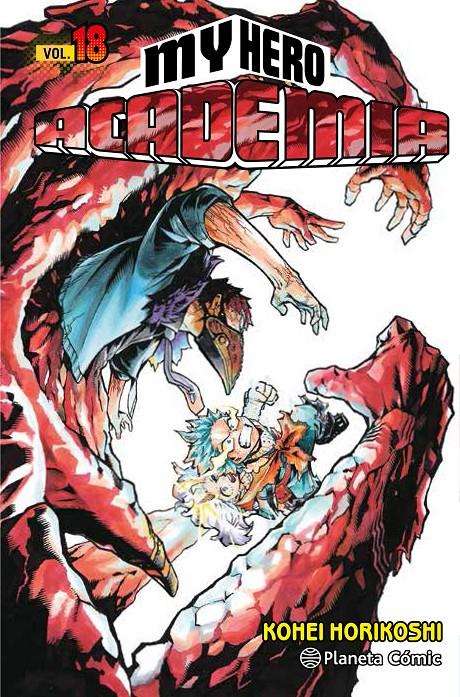 MY HERO ACADEMIA Nº 18 | 9788491735335 | HORIKOSHI, KOHEI | Llibreria La Font de Mimir - Llibreria online Barcelona - Comprar llibres català i castellà