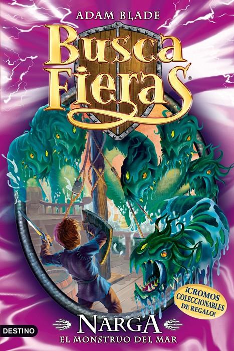 BF15. NARGA, EL MONSTRUO DEL MAR | 9788408102212 | ADAM BLADE | Llibreria La Font de Mimir - Llibreria online Barcelona - Comprar llibres català i castellà