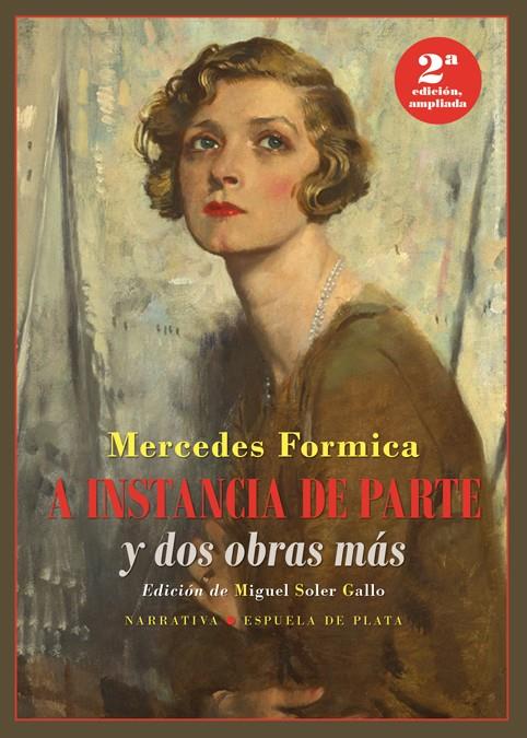 A INSTANCIA DE PARTE Y DOS OBRAS MÁS | 9788417146566 | FORMICA, MERCEDES | Llibreria La Font de Mimir - Llibreria online Barcelona - Comprar llibres català i castellà