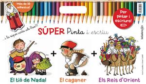 SÚPER PINTA I ESCRIU EL NADAL | 9788424649432 | CANYELLES, ANNA | Llibreria La Font de Mimir - Llibreria online Barcelona - Comprar llibres català i castellà