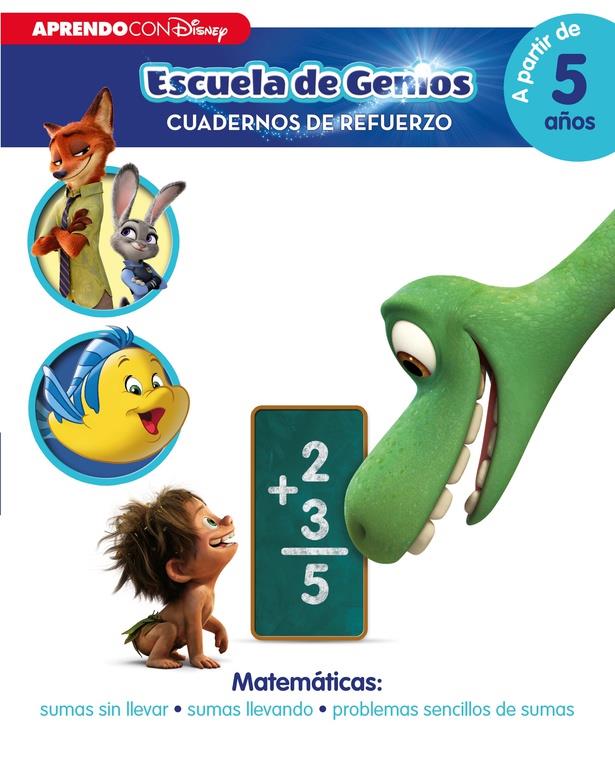 DISNEY SUMAS (ESCUELA DE GENIOS - MATEMÁTICAS) | 9788416548323 | DISNEY | Llibreria La Font de Mimir - Llibreria online Barcelona - Comprar llibres català i castellà
