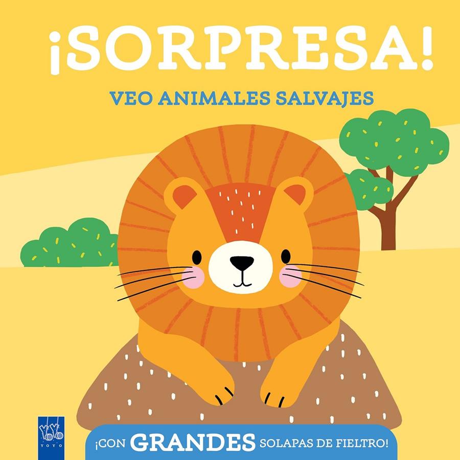 ¡SORPRESA! VEO ANIMALES SALVAJES | 9788408296812 | YOYO | Llibreria La Font de Mimir - Llibreria online Barcelona - Comprar llibres català i castellà