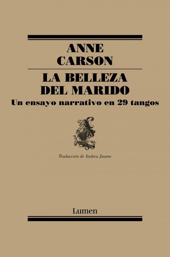 LA BELLEZA DEL MARIDO | 9788426407184 | CARSON, ANNE | Llibreria La Font de Mimir - Llibreria online Barcelona - Comprar llibres català i castellà