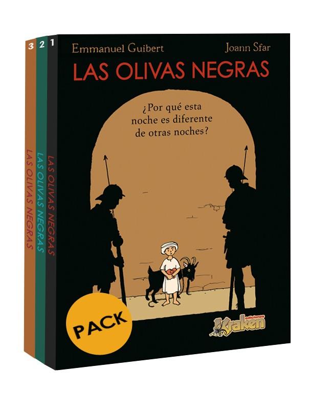 LAS OLIVAS NEGRAS | 9788492534807 | GUIBERT, EMMANUEL/ SFAR, JOANN | Llibreria La Font de Mimir - Llibreria online Barcelona - Comprar llibres català i castellà