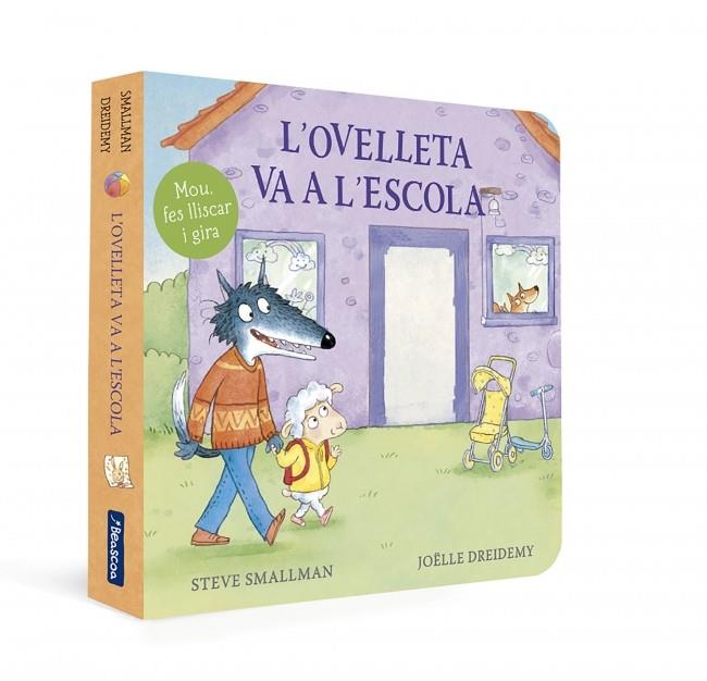 L'OVELLETA VA A L'ESCOLA (L'OVELLETA QUE VA VENIR A SOPAR. LLIBRE DE CARTRÓ AMB | 9788448869373 | SMALLMAN, STEVE | Llibreria La Font de Mimir - Llibreria online Barcelona - Comprar llibres català i castellà