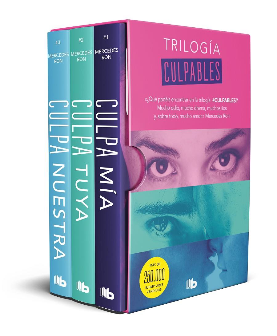 TRILOGÍA CULPABLES (ESTUCHE CON: CULPA MÍA | CULPA TUYA | CULPA NUESTRA) | 9788413144375 | RON, MERCEDES | Llibreria La Font de Mimir - Llibreria online Barcelona - Comprar llibres català i castellà