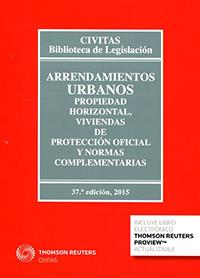 ARRENDAMIENTOS URBANOS, PROPIEDAD HORIZONTAL, VIVIENDAS PROTECCIÓN OFICIAL | 9788447051199 | AA.VV. | Llibreria La Font de Mimir - Llibreria online Barcelona - Comprar llibres català i castellà