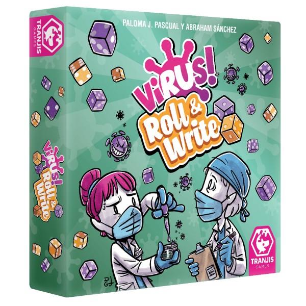 VIRUS ROLL & WRITE | 8437028641137 | Llibreria La Font de Mimir - Llibreria online Barcelona - Comprar llibres català i castellà