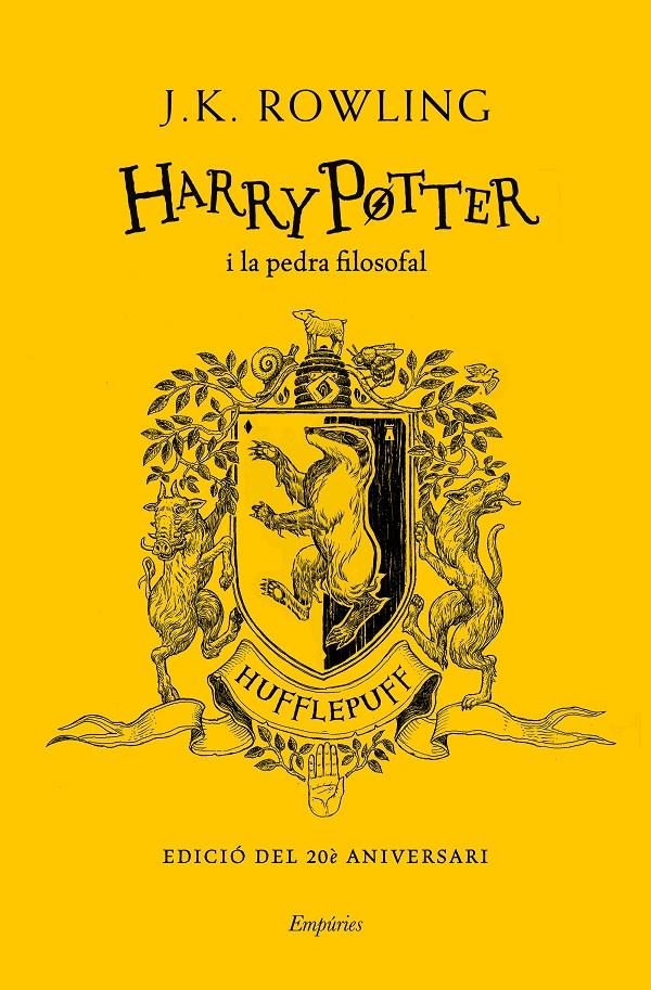 HARRY POTTER I LA PEDRA FILOSOFAL (HUFFLEPUFF) TD | 9788417879792 | ROWLING, J.K. | Llibreria La Font de Mimir - Llibreria online Barcelona - Comprar llibres català i castellà