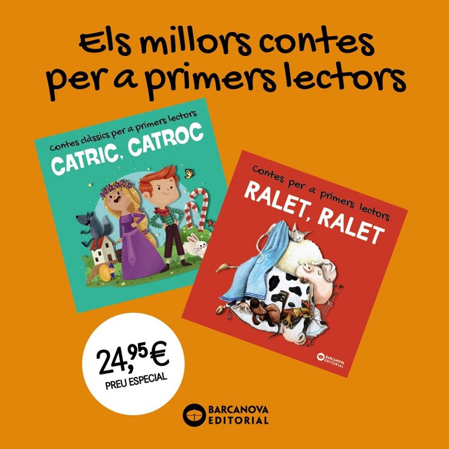 PACK CONTES PER A PRIMERS LECTORS | 9788448964245 | BALDÓ, ESTER/GIL, ROSA/SOLIVA, MARÍA | Llibreria La Font de Mimir - Llibreria online Barcelona - Comprar llibres català i castellà