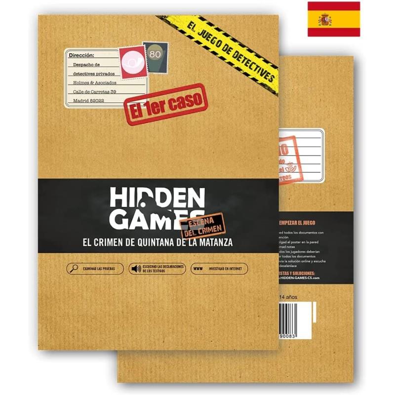 HIDDEN GAMES: EL CRIMEN DE QUINTANA DE LA MATANZA | 4260686490212 | Llibreria La Font de Mimir - Llibreria online Barcelona - Comprar llibres català i castellà